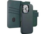 Custodia Iphone 16 Pro - Vera Pelle - Accezz Flip Cover/2 In 1 Case - Verde Scuro