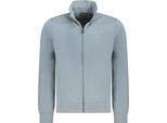 Felpa Napapijri Con Zip E Ricamo : Taglia - 2XL Taglia: 2XL