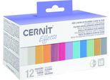 Cernit Kit Argilla Polimerica Effetti Argilla Polimerica 12 X 25 G