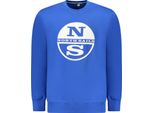 Felpa A Maniche Lunghe A Girocollo Con Stampa Logo North Sails : Taglia - L Taglia: L