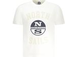 T-Shirt A Maniche Corte Con Scollo Rotondo E Stampa Del Logo North Sails 996021000 : Taglia - Xl Taglia: Xl