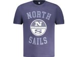 T-Shirt A Maniche Corte Con Scollo Rotondo E Stampa Del Logo North Sails 996021000 : Taglia - S Taglia: S
