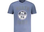 North Sails Camicia A Maniche Corte Con Stampa Logo A Girocollo : Taglia - 2XL Taglia: 2XL