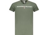 T-Shirt A Maniche Corte Akademia Con Stampa Logo A Contrasto Sullo Scollo Rotondo : Taglia - L Taglia: L