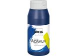 Kreul Triton Vernice Acrilica Blu Ftalo 750 Ml 1 Pz