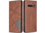 Zaps Origami Galaxy S10+ Marrone