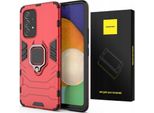 Custodia Spacecase X-Ring Per Galaxy A53 5G Rosso