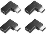 Inf Adattatore TYPE-C Femmina A TYPE-C Maschio 3.1 Angolato - Set Da 4