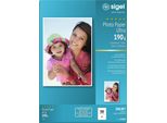 Sigel Ultra-Foto-Papier, Din A4, Seidenmatt, 190 G/Qm