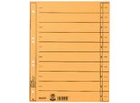 Divisori Leitz A4 Cartoncino Manila Extra Largo 230G/Mq Giallo 100 Divisori