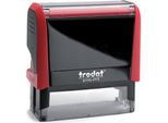 Trodat Timbro Di Testo Automatico Printy 4915 4.0 7 Righe Rosso Con Voucher