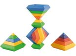Eduplay 120304 Set Di Costruzioni A Piramide, Multicolore (1 Set)