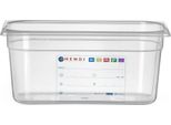 Hendi Contenitore Gastronorm 1/3, Gn 1/3, 5,7L, Trasparente, 325X176X(H)150Mm