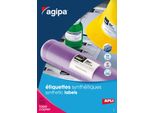 Etichette In Film Agipa Resistenti Alle Intemperie, 105 X 148,5 Mm, Bianco