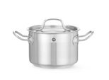 Casseruola Hendi Con Coperchio Profi Line 2 Litri Tutti I Tipi Di Piano Cottura