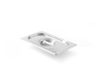 Hendi Coperchio Gastronorm Con Incavo Per Cucchiaio, Linea Cucina, Gn 1/4, 265X162 Mm