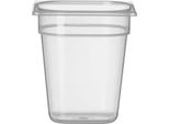 Hendi Gastronorm-BehäLter 1/6, Profi Line, Gn 1/6, 3,4L, Transparent, 176X162X(H)200Mm