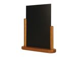 Supporto Da Tavolo Securit Elegant Grande In Teak