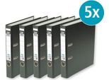 Cartella Elba Rado Brillant 50 Mm Nero Confezione Da 5 Pz