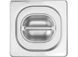 Hendi Coperchio Gastronorm Con Bordo In Silicone, Profi Line, Gn 1/6, 176X162 Mm