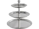 Etagere A 3 Livelli In Acciaio Inox - Elegante Etagere Per Torte E Piatti Per Buffet E Decorazioni