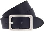 Vanzetti Pelle Cintura Neon Booster 35Mm Full Leather Belt W80 Black Nero