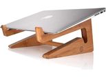 Quvio Supporto Per Laptop In Legno - Supporto Per Laptop - Supporto Per Notebook - Supporto Per Laptop - Supporto Ergonomico Per Notebook - Grigio