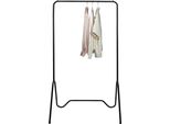 Quvio Appendiabiti Con Un'asta - Appendiabiti - Appendiabiti In Metallo - Appendiabiti Standard - 40 X 80 X 150 Cm - Nero
