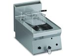 Friggitrice A Gas Kbs Da Tavolo 1 X 8 Litri 400 X 650 X 295 Mm 7 Kw Acciaio Inox