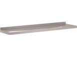 Mensola A Muro Combisteel In Acciaio Inox Aisi 430 1600X300X36Mm