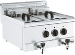 Friggitrice Elettrica Doppia 2X10L - Combisteel Base 600 Apparecchio Da Tavolo, 400V