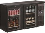 Combisteel Bar Cooler Nero 2 Porte In Vetro