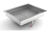 Contenitore Da Incasso Per Ghiaccio Tritato Combisteel Gn 2/1 In Acciaio Inox Aisi 430