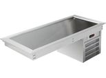 Piastra Di Raffreddamento Da Incasso Kbs 1765 X 610 X 508 Mm Gn 5/1 Pronta Per L'allacciamento 230 Volt Acciaio Inox