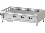 Kbs Gas Teppanyaki Grill Liscio Con 3 Zone Di Riscaldamento 21 Kw Unità Da Tavolo Accensione Piezoelettrica