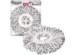 Testina Di Ricambio Per Mop Rotante In Microfibra - Ricarica 1Pc Speed Max - York - Clean House