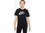 Nike K Nsw Tee Futura Hbr Nero/Bianco Nero/Bianco Xs