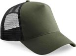 Beechfield - Cappello Trucker Per Bambini PC5325 (Taglia Unica) (Verde Oliva/Nero)