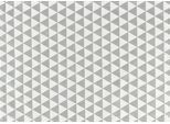Asciugamano Da Tè Krumble - Asciugamano Da Cucina - Asciugamano Da Mano - Motivo Triangolare - Cotone - Grigio/Bianco - 60 X 40 Cm (Lxw)