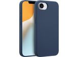 Custodia Per Iphone 16E - Silicone - Accezz Soft Case/Backcover - Blu Scuro