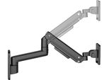 Supporto A Parete Per Monitor Ergonomico E Regolabile In Altezza Fino A 49 Pollici, Xantron Pro-Wallgs