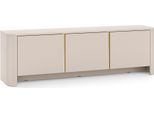Mobile Tv, Cashmere, 168 X 39 X 52 Cm | Mobili Moderni Con Bordi Arrotondati