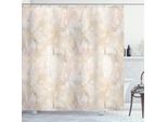Abakuhaus Tenda Da Doccia In Marmo, Materiale Da Costruzione Effetto Screpolato, Tonalità Rosa Terra, Motivo Pastello, 175 X 200 Cm, Beige
