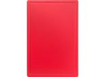 Tagliere, Haccp, Rosso, 600 X 400 X 18 Mm (Lxpxa)