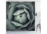 Abakuhaus Tenda Da Doccia Cactus, Immagine Botanica Naturale Di Fiori In Fiore Cactus Flower Modern Art Print, 175 X 200 Cm, Grigio