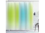 Abakuhaus Tenda Da Doccia Moderna, Texture A Strisce Digitali, Linee Verticali Infinite, Barre Tecniche Strette, 175 X 240 Cm, Blu Verde