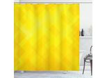 Abakuhaus Tenda Da Doccia Gialla, Ispirazioni Artistiche Contemporanee In Una Disposizione Geometrica Di Rombi Gialli, 175 X 240 Cm, Giallo Calendula