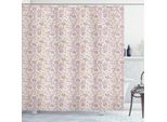 Abakuhaus Tenda Da Doccia Da Giardino, Colori Pastello Primavera Decorazione Ispirata Alla Natura Con Fiori Artistici E Astratti, 175 X 240 Cm, Multicolore