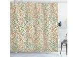 Abakuhaus Tenda Da Doccia Primaverile, Motivi Ispirati Alla Natura Rurale, Vari Piccoli Fiori E Bacche, Ornamento Da Giardino, 175 X 180 Cm, Multicolore