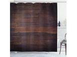 Abakuhaus Tenda Da Doccia In Cioccolato, Assi Di Legno Di Quercia Invecchiato E Stagionato, Pavimento Rustico, Vita Di Campagna, Falegnameria, 175 X 240 Cm, Marrone Scuro
